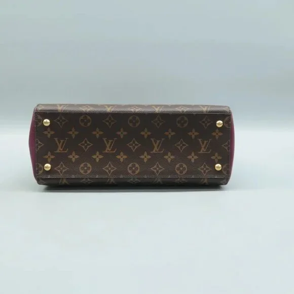 100% Authentic Louis Vuitton Florine Brown&Purple Monogram Canvas Satchel - Picture 5 of 12